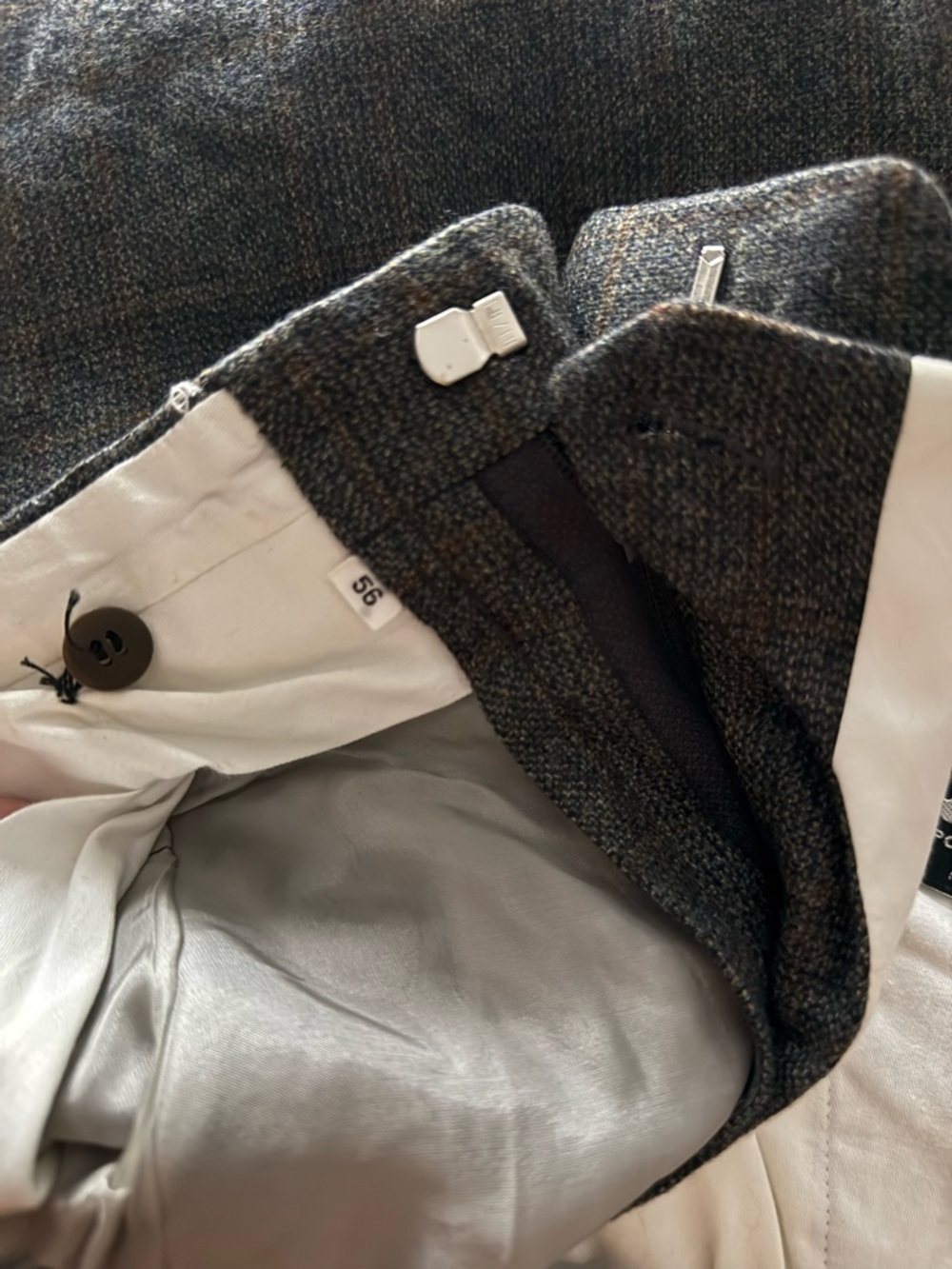 Kiton Plaid Two-Piece 100% Cashmere Suit Jacket and Pants set - Picture 13 of 16